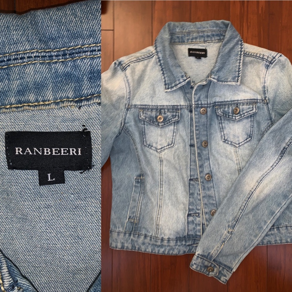 Super cute jean jacket!